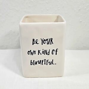 Rae Dunn Artisan Collection Be Your Own Kind Of Beautiful Ceramic Pen Holder